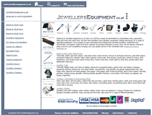 Tablet Screenshot of jewellersequipment.co.uk